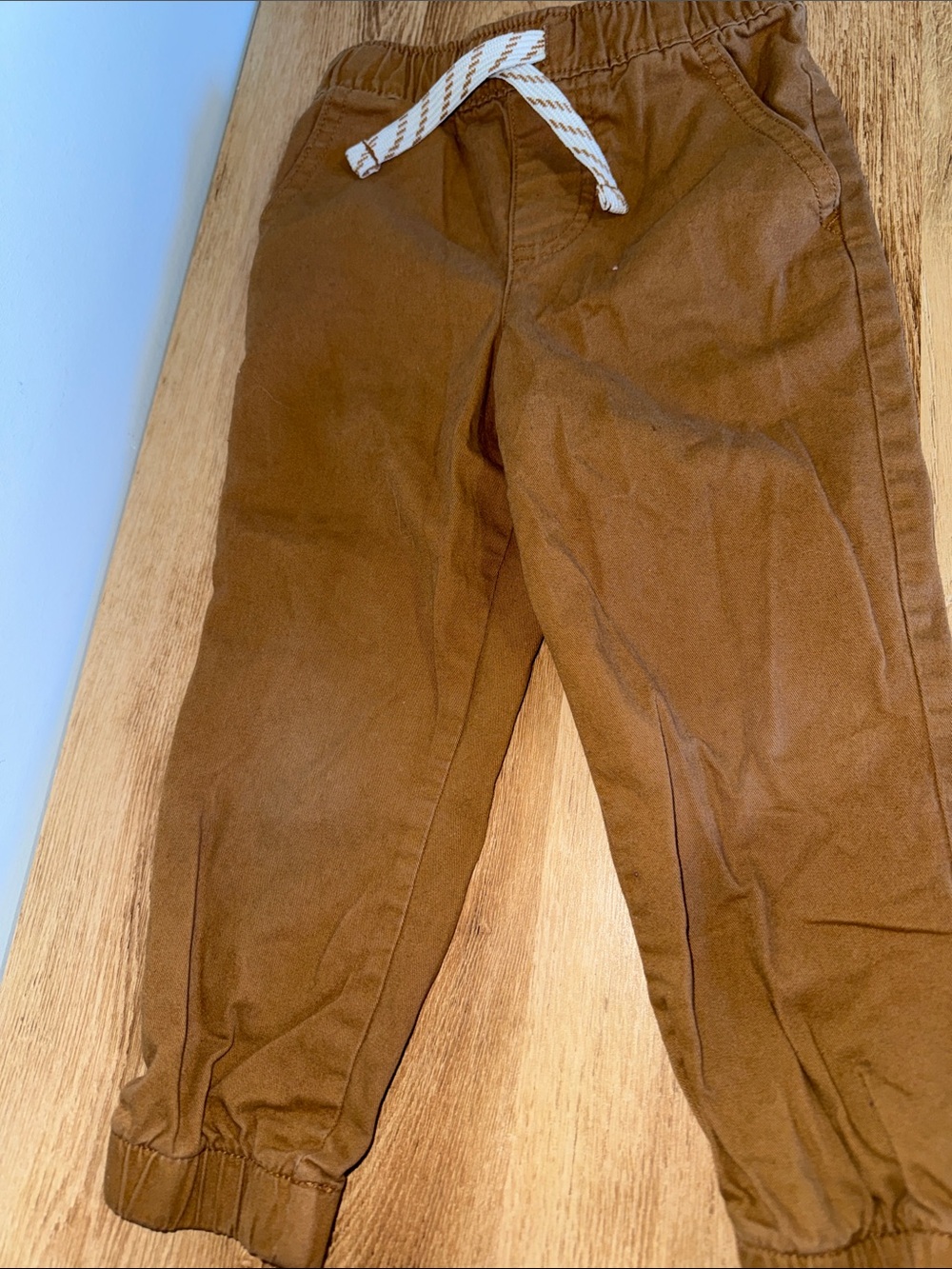 Garanimals Brown Kids Jogger Pants with Drawstring